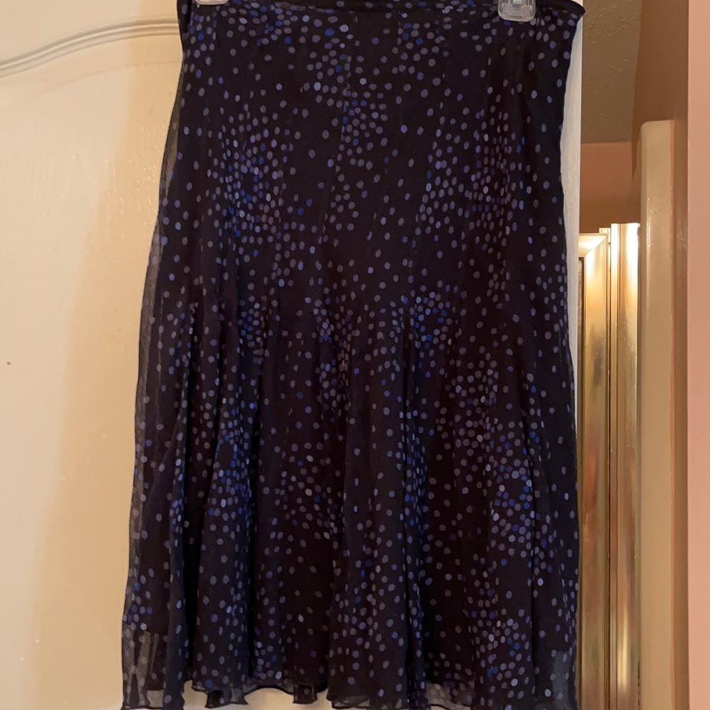 Alfani polkadot skirt.